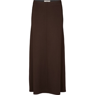 Basic apparel - Sadie long skirt Chocolate torte